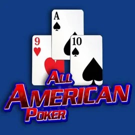 All American Poker online game logo by RTG (Reel Time Gaming) on sloterra-casino.com