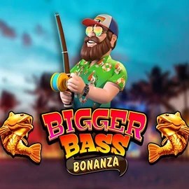 Bigger Bass Bonanza logo by Pragmatic Play at Sloterra Casino