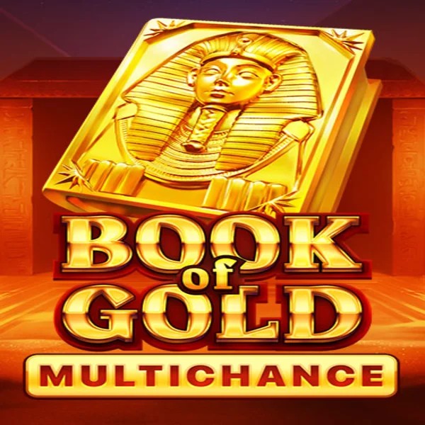 Book of Gold Multichance slot visual from Playson available on sloterra-casino.com