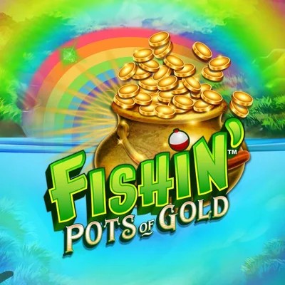 Fishin Pots Of Gold logo by Gameburger Studios Sloterra Casino