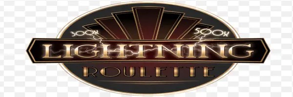 Lightning Roulette slot logo by Evolution at Sloterra Casino