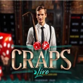 Live Craps logo – Live Casino by Evolution at Sloterra Casino