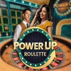 PowerUP Roulette by Pragmatic Play, showcased at sloterra-casino.com – game logo