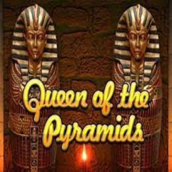 Official Slots logo: Queen of the Pyramids by Playtech at Sloterra Casino
