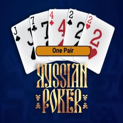 Russian Poker logo by OneTouch Games at Sloterra Casino
